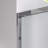 44 - 48"x76" Bathroom Sliding Door With Hardware, 1/4" (6mm) Clear Tempered Glass, Aluminum Frame, Safe And Worry , Package