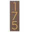 Floating 1-Line Wall Address Plaque-134111152-134110987-134106667