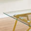 Table de salle à manger en verre (table seulement)-185187279