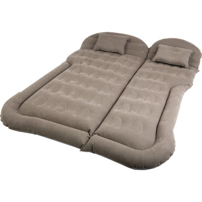 Matelas gonflable pour l'extérieur Wakeman - Matelas gonflable pour voiture pour VUS ou tente avec pompe de sortie auxiliaire et coussins gonflables - Équipement de camping pour voiture