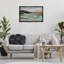 «River's Edge Landscape», toile flottante encadrée dorée par Max Maxx-1527050752-1527050756