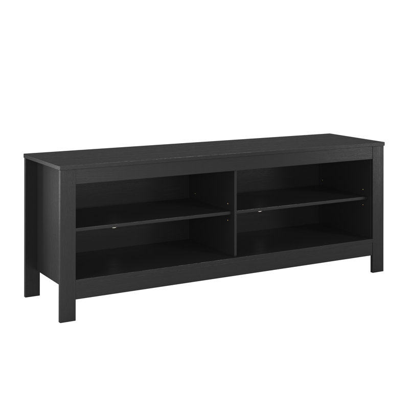 Console multimédia, téléviseur jusqu'à 75 po, Noir