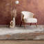 Decara Blue Abstract High-Low Rust/Grey Area Rug-722503672
