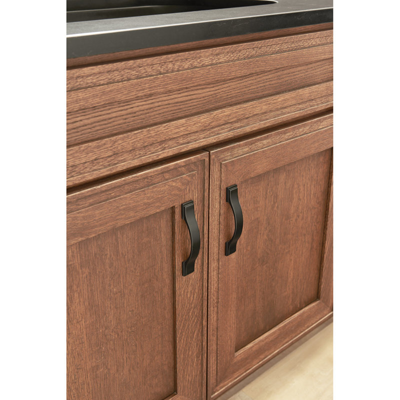 Mirada Bar Pull, Matte Black, 5 1/16"