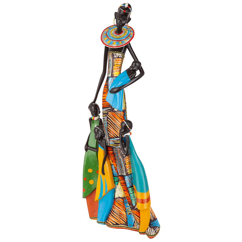 Célébration de la maternité, sculpture abstraite africaine