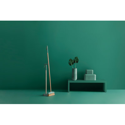 Broom And Dustpan Set with Replaceable Head