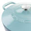 Martha Stewart 7 qt. Non-Stick Cast Iron Round Dutch Oven-68950491