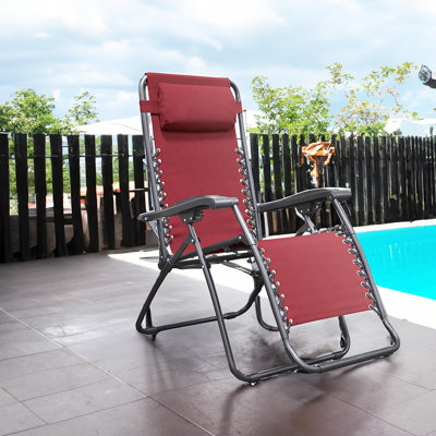 Fauteuil inclinable et réglable pour l'extérieur pour enfants