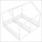 Metal Twin Size House Platform Beds