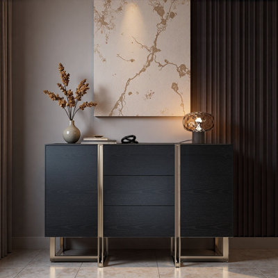 Italian Style Light Luxury And Simple Sideboard