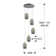 Boerner 5-Light LED Cluster Pendant