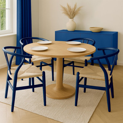 Nicholas Winter Scandi Danish Style Solid Wood Dining Chairs
