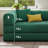 78.7in Green Corduroy Fabric Sofa Bed, Compact Living Room Sofa, 5-In-1 Design Convertible Sofa With 2 Pillows, No Assembly Required, Boneless Couch, Pet-Friendly, Removable Fabric-943714038-943714039-943714037