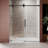 61" - 65" W x 76" H Single Sliding Frameless Shower Door-85016952