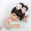 Adorable poupée mignonne réaliste en silicone souple Reborn