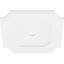 Médaillon de plafond contemporain en PVC de qualité architecturale 30 po x P 3 po x P 18 po x P 1 po-775270129