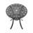 5-Piece Set Of All-Weather Cast Aluminum Dining Furniture Set With Black Frame-1293642958