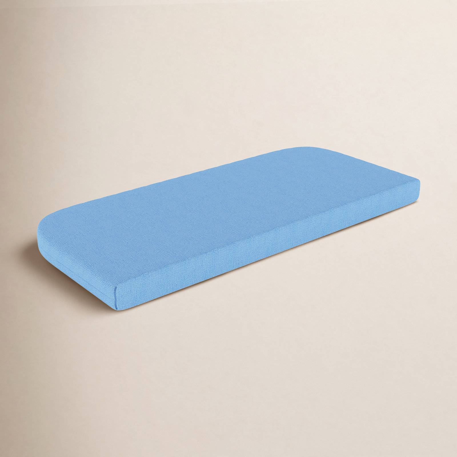 43" Sunbrella® Bench Cushion, Canvas Air Blue Sunbrella® Canvas