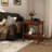 Classic Wooden Side Table With Magazine Rack, Rubberwood Legs, And Birch Veneer Finish – Elegant And Multi-Purpose Accent Furniture-866893678