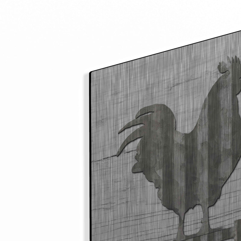 Épicerie sur métal par Lori Deiter, H 24 po x l 16 po
