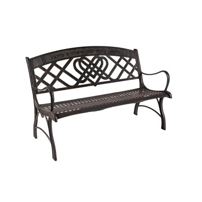 Whitham Celtic Cast Iron Park Bench