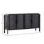 Grazia 73" Wide Sideboard, Black
