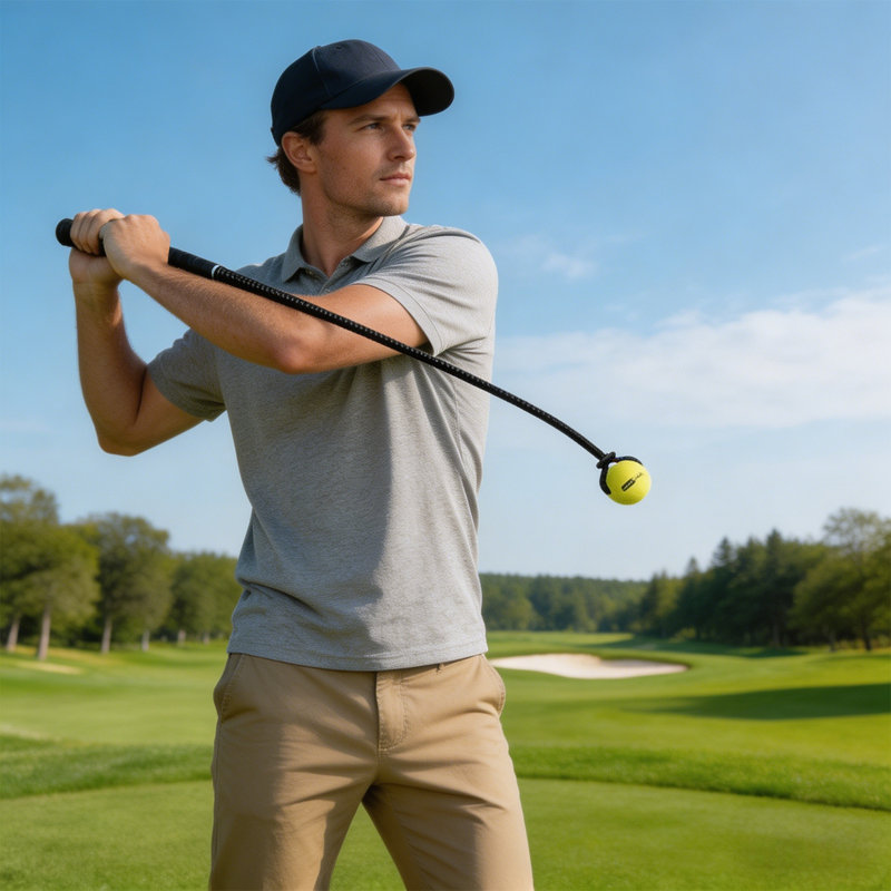 Entraîneur de swing de golf, aide à l'entraînement de golf, corde d'entraînement de golf