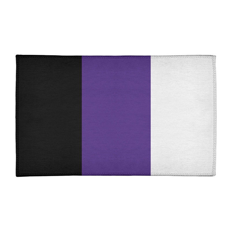 Tapis mauve/noir, Rectangle 2 pi x 3 pi