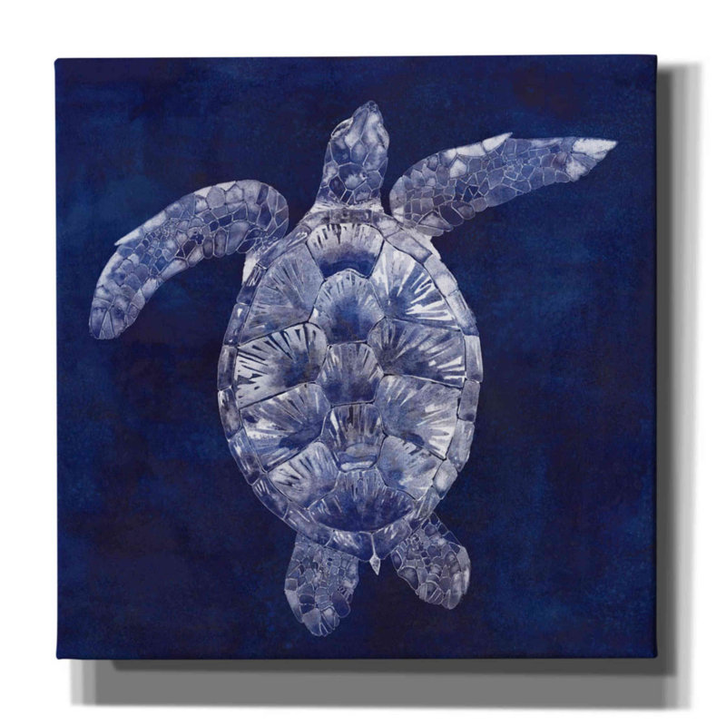 Bayou Breeze «Sea Turtle Shadow II» par Grace Popp, H 18 po x l 18 po x P 0,5 po