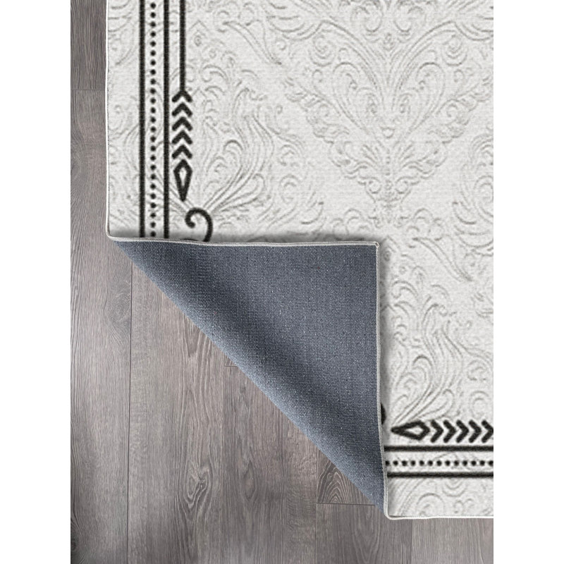 Tapis en coton Dayanara, Tapis de couloir 3 pi 3 po x 13 pi 1 po
