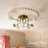 Endurathane Trinity Ceiling Medallion, 22"OD x 3 1/2"ID x 1 3/4"P (Fits Canopies up to 3 1/2"), Two Piece, Factory Primed