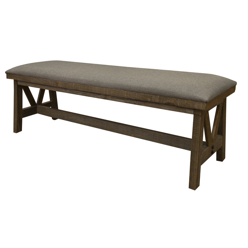 Banc de salle à manger Sabetha, Gris
