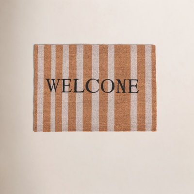 Non-Slip Striped Doormat