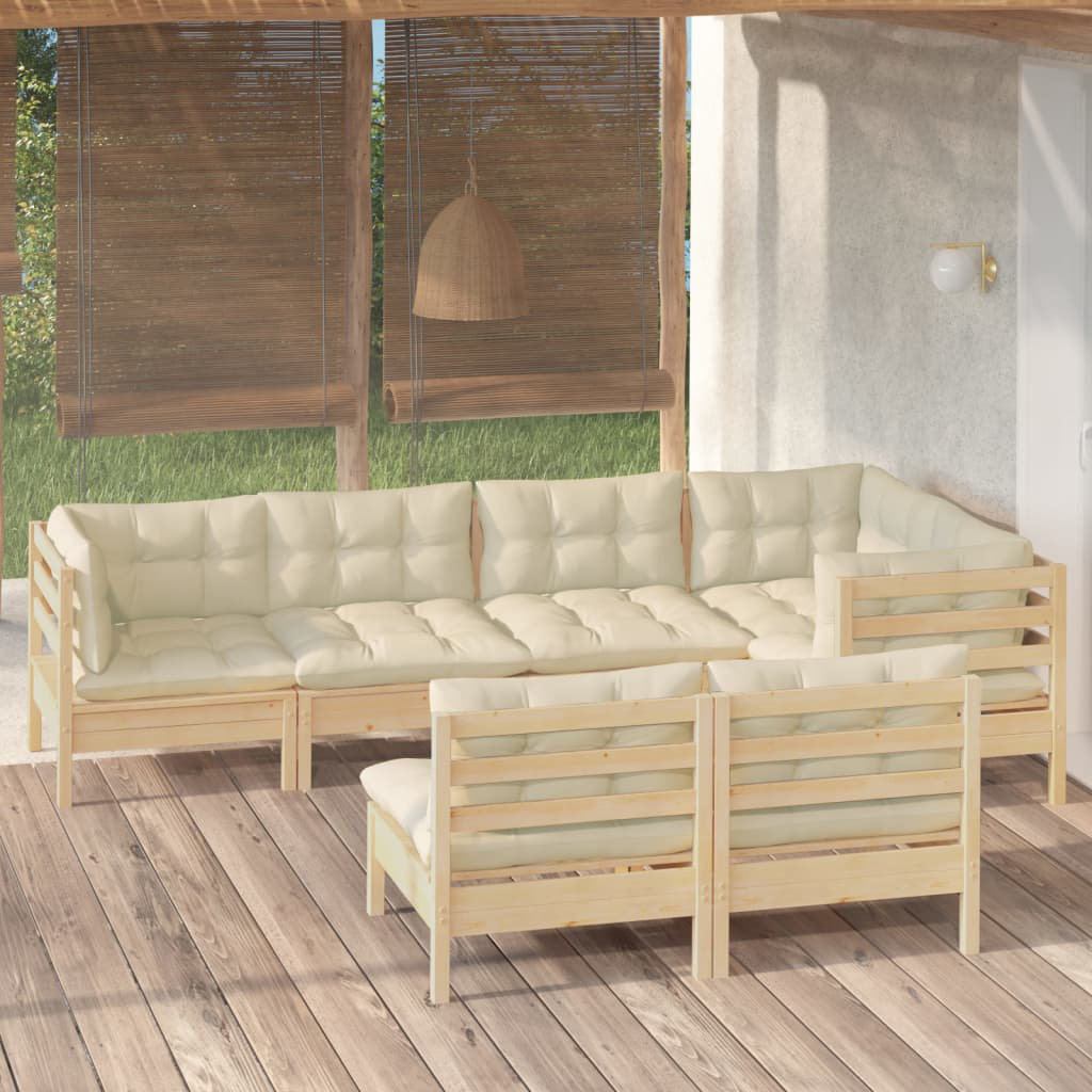 Gartensofa Jenesi mit Kissen