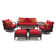 Kechia 7 Piece Sofa Seating Group with Cushions