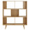 Bibliothèque en bois H 52,5 "x l 45"