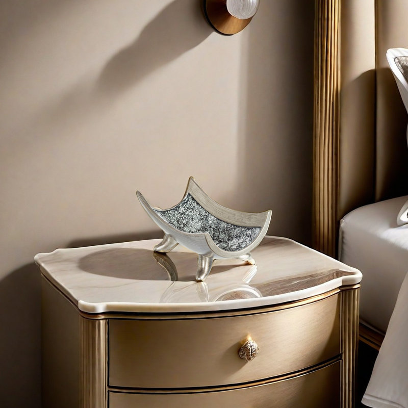 Bol décoratif moderne Schonwerk, Argent