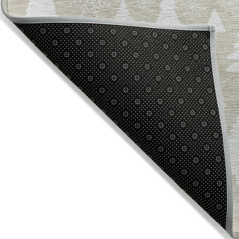 Xhevrie Machine Woven Area Rug, Rectangle 5' x 7'6"