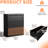 3 Drawer Filing Cabinet With Lock For Office - Metal Construction, Silent Full Extension Drawers, 110Lbs Per Drawer, Tilt , Quick Setup Cabinet, Lock, Home Office, Slides, Feature