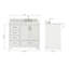 Ensemble de meuble-lavabo simple 43 po Abshire-93359239