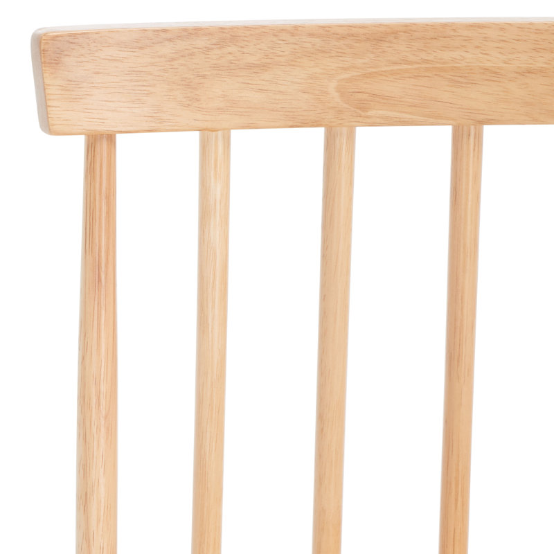 Tabouret de comptoir pivotant Abdoulaziz, Naturel