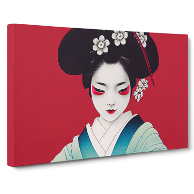 Magical Geisha - Wrapped Canvas