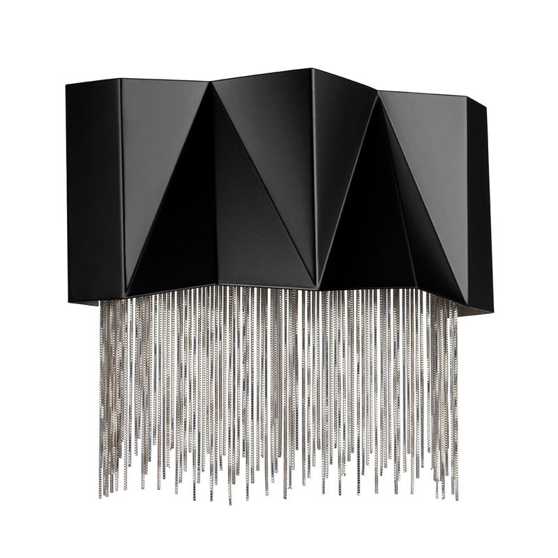 Troy Armed Sconce, Silver
