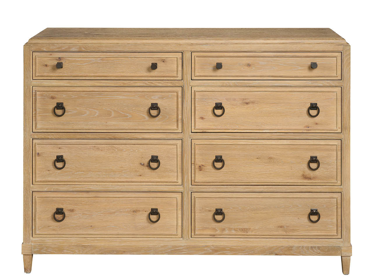 Hayes 8 Drawer Dresser, Tan
