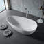 Baignoire autoportante 67 "à surface solide 67"