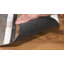 Tapis géométrique en cuir tissé à la main Barr-24831002