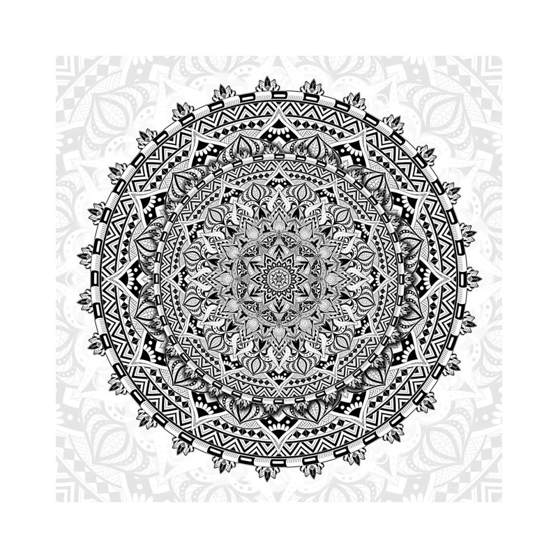 Mandala Love by Cameron Gray - Wrapped Canvas Print, 66.04 cm H x 66.04 cm W x 1.91 cm D