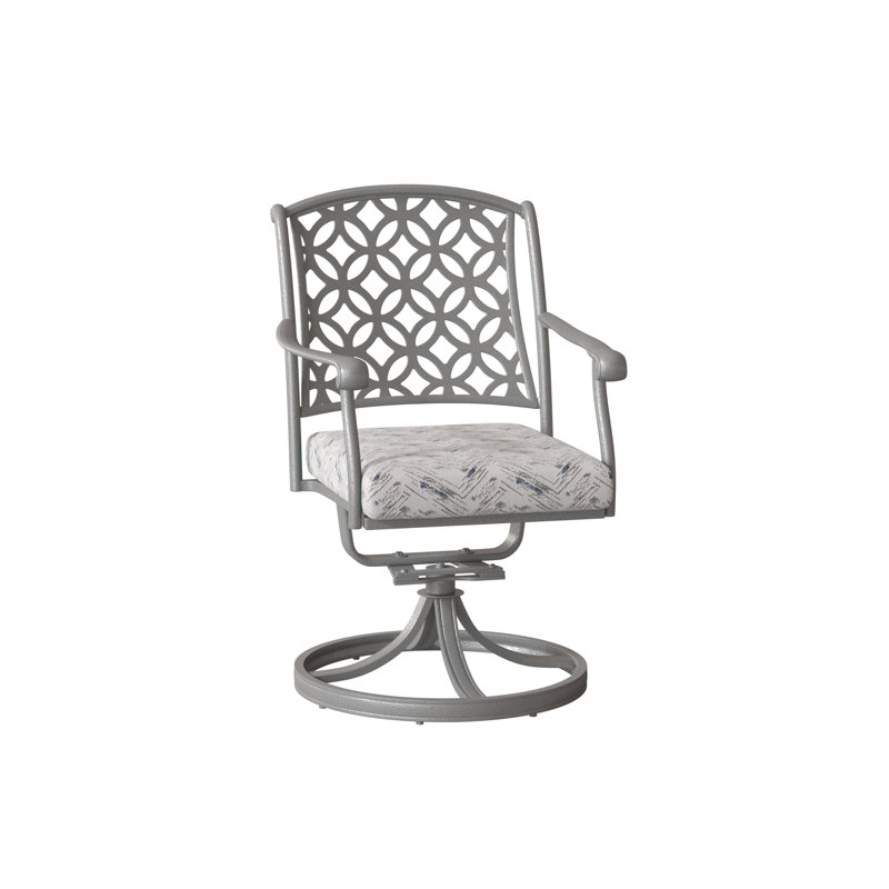 Casa Outdoor Dining Armchair, Pewter, Denver Scarlett Sunbrella®