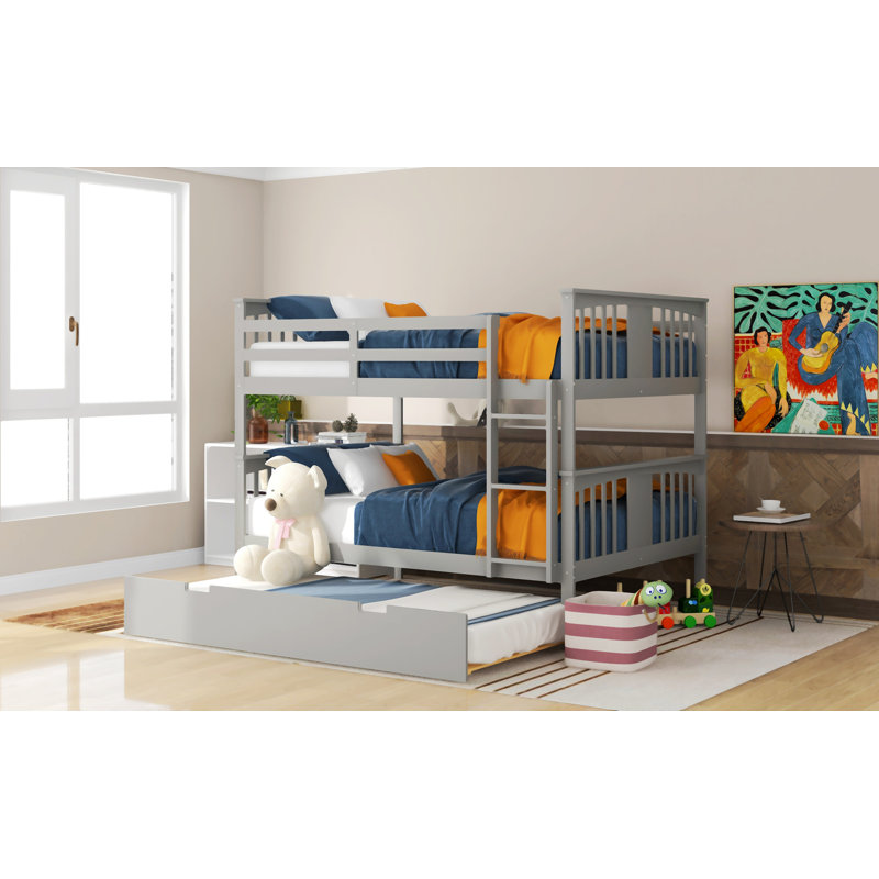Lit plateforme Jaswinder, Gris