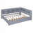 DayBed with Storage Shelf and USB Charging Ports-620142907-620142904
